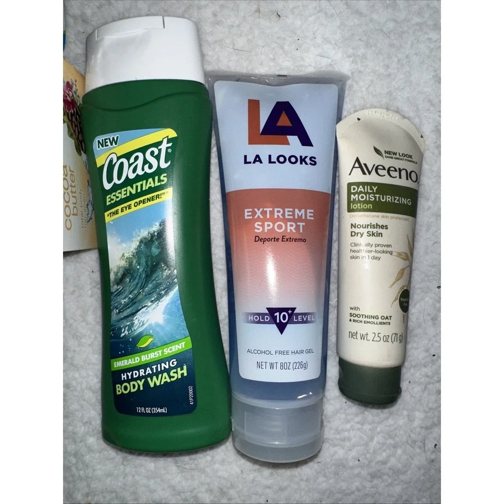 Lot Of Travel Vacation Sized Brand Name Toiletries Girls Mask Lip Self Care